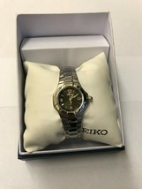 NEW Seiko SXD571 Stainless Steel Wrist Watch for Women MSRP $270 - £102.29 GBP