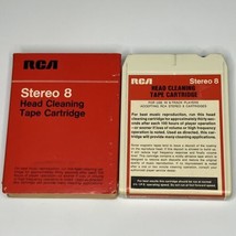 RCA 8-Track Stereo Head Cleaning Tape Cartridge 8THC-100 - £24.49 GBP