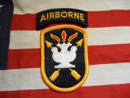 US Army JFK John F. Kennedy Special Warfare Center Airborne Patch M/E - £6.26 GBP