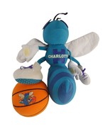 Vtg 90s Charlotte Hornets NBA Basketball 13&quot; Plush Stuffed Animal Hendri... - £20.92 GBP