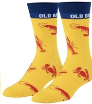 Mens Crew Socks OLD BAY Yellow - NWT - $5.39