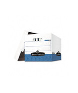 Data-Pak Storage Box- 12-3/4 x 16 x 12-1/2- White/Blue- 12/Ctn - €226,53 EUR