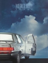1989 Mercury TOPAZ brochure catalog US 89 GS LS LTS XR5 - $133.25 MXN