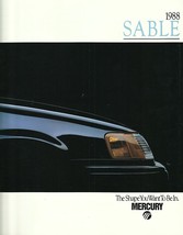 1988 Mercury SABLE sales brochure catalog US 88 GS LS - £6.28 GBP