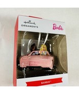 Hallmark Barbie Pink Car Christmas Ornament 2023 - £15.77 GBP