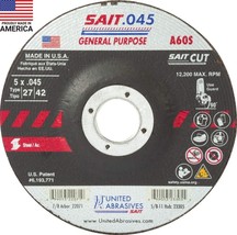 United Abrasives-SAIT 22071 A60S General Purpose Cut-Off Wheels (Type 27... - $109.00