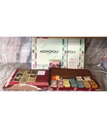 Vintage 1964 Monopoly Game Red Box Large Tray W 2 game boards-RARE-SHIPS... - $66.72 CAD