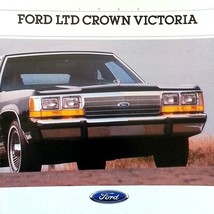 1988 Ford LTD CROWN VICTORIA sales brochure catalog US 88 Country Squire - £5.98 GBP