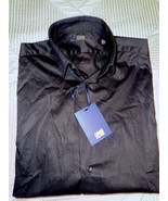 NEW Canelli Italy Black Dress Shirt Men&#39;s 15 39 Slim Fit NWT Long Sleeve... - $418.35 MXN