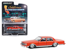 1989 Chevrolet Caprice Classic Lowrider Custom Red Orange with Yellow Stripes... - £12.59 GBP