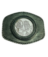 Vintage Sassens Pewter Vasco Da Gama Belt Buckle - £32.74 GBP