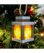 Christmas Ornaments Lantern - Minecraft inspired gamer gift and night li... - $327.51 MXN