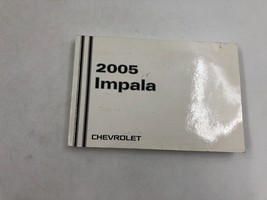 2005 Chevrolet Impala Owners Manual OEM A02B24026 - £8.52 GBP