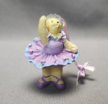 Vintage Muffy Vanderbear Bear Ballerina Christmas Ornament (1993) Resin Ballet - £11.87 GBP