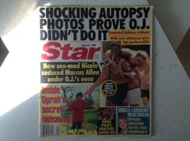 Star Magazine June 1995 Proof OJ Simpson Innocent! Oprah Winfrey, Vintage - £6.16 GBP