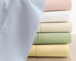 Sferra Marcus Green Cal King Sheet Set 4PC Solid 100% Cotton Sateen 400T... - £129.09 GBP