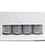 Mikasa Spring Daisy Set of 4 Old Fashioned Whisky Tumblers Glassware QQ1... - $44.54