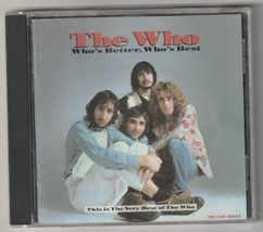 Who&#39;s Better, Who&#39;s Best by The Who (CD, Nov-1988, MCA) - £3.87 GBP