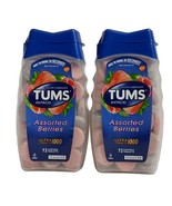 2X Tums Ultra Strength 1000 Assorted Berries Antacid Tablets 72 Ct. Each - $14.95