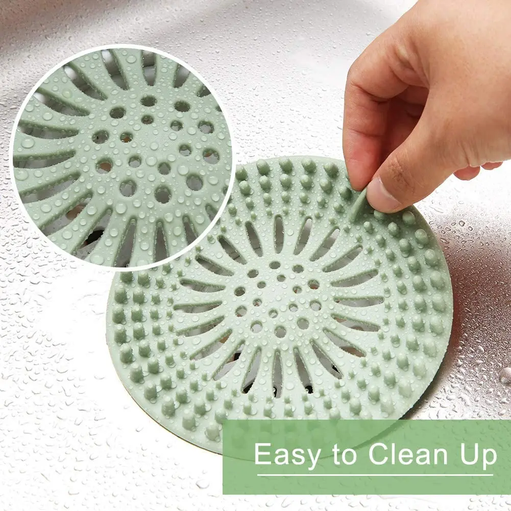 House Home Hair Catcher Shower Drain Cover Hair Sink Filter Drain Protector for  - £19.66 GBP