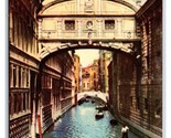 Bridge Of Sighs Venice Italy UNP Unused DB Postcard G18 - $3.51