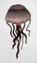 Jellyfish Metal Wall Art Accent Copper and Bronzed Plated 16&quot; x 7 3/4&quot; - £25.05 GBP