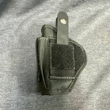 LIBERTY SPORTS MFG #2 PISTOL GUN HOLSTER w/ METAL BELT CLIP &amp; MAGAZINE H... - $14.85