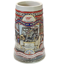 1987 Miller High Life Beer Stein Great American Achievements 2nd In Series - £11.73 GBP