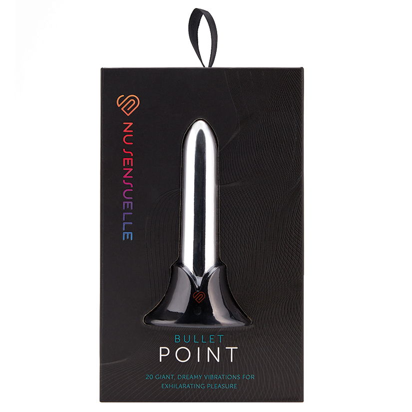 Sensuelle Point Rechargeable Bullet-Silver