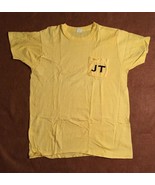 ORIGINAL 1977 JAMES TAYLOR &quot;JT&quot; Promotional T-Shirt - Made in USA - €13,07 EUR