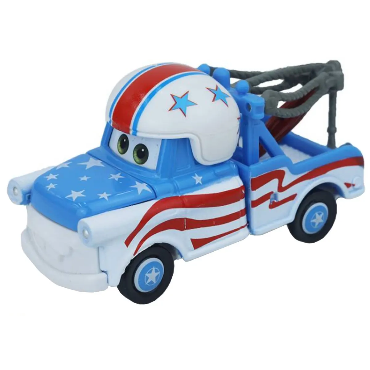 Disney Pixar Cars Rocket Fireworks McQueen Helmet Mater Diecast -Helmet Mater - $29.16