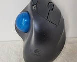 Logitech M570 910-001799 Wireless Trackball Mouse Black w/ Dongle - TESTED - £15.65 GBP
