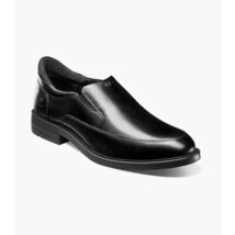 Nunn Bush KORE EZ Icon Moc Toe Slip On Handsfree Shoes Balck 85146-001 image 5
