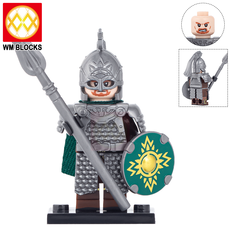 Rohan Elite Soldiers Army King Theoden Lord of the Rings Custom 21 ...