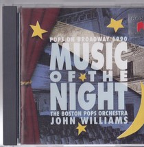 Music Of The Night Boston Pops Orch   John Williams 1990 Cd - £3.89 GBP