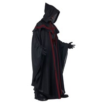 California Costumes Men&#39;s Dark Rituals Costume Robe Scary Halloween Black L/XL - £38.78 GBP