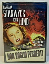 Non Voglio Perderti (2013 DVD) Barbara Stanwyck John Lund - Italiano Region 2 - £14.14 GBP
