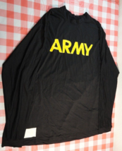 United States Army Physical Training Pt Apfu Standard Long Sleeve Shirt Large - £14.47 GBP