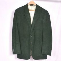 Kingsridge Morrow Powell Clothing Co Men&#39;s Ultra Suede Sports Coat Green No Size - £24.34 GBP