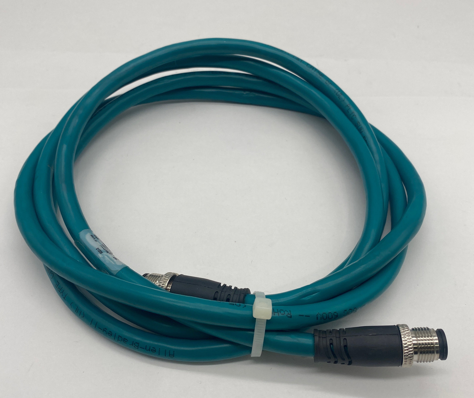 Allen-Bradley 1585D-M4HBDM-2 SER.B Ethernet Media M12 Patchcord, 2M  - $27.60