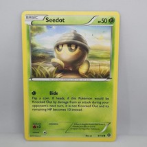 Pokemon Seedot 9/114 Steam Siege Common Basic Grass TCG Card - £1.04 GBP