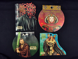 Star Wars Episode 1 ~ Set of 4 Memo Pads ~ Darth Maul, Amidala, Jar Jar, Jinn - £5.26 GBP