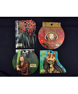 Star Wars Episode 1 ~ Set of 4 Memo Pads ~ Darth Maul, Amidala, Jar Jar,... - $6.81
