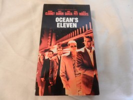 Oceans Eleven (VHS, 2002) George Clooney, Brad Pitt, Matt Damon - £7.86 GBP
