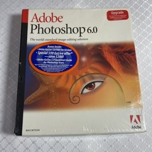 Adobe Photoshop 6.0 Upgrade for Mac  - New Sealed - Please READ - $72.22