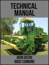 John Deere 6602 Combine Technical Manual TM1080 On USB Drive - £14.37 GBP