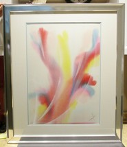 Original Dom Mingolla Abstract Water Color c. 1970&#39;s - $9,973.80 MXN