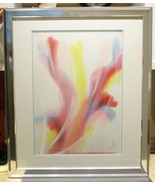 Original Dom Mingolla Abstract Water Color c. 1970's - $544.50