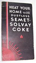 VINTAGE SEMET-SOLVAY COKE COAL ADVERTISING SEWING NEEDLE HOLDER LEHIGH V... - $9.89