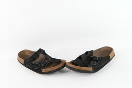 Vtg Betula Birkenstock Womens 7 Distressed Leather Buckle Strap Sandals ... - $49.45
